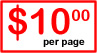 Web Page Design As Low As $10 per page!
